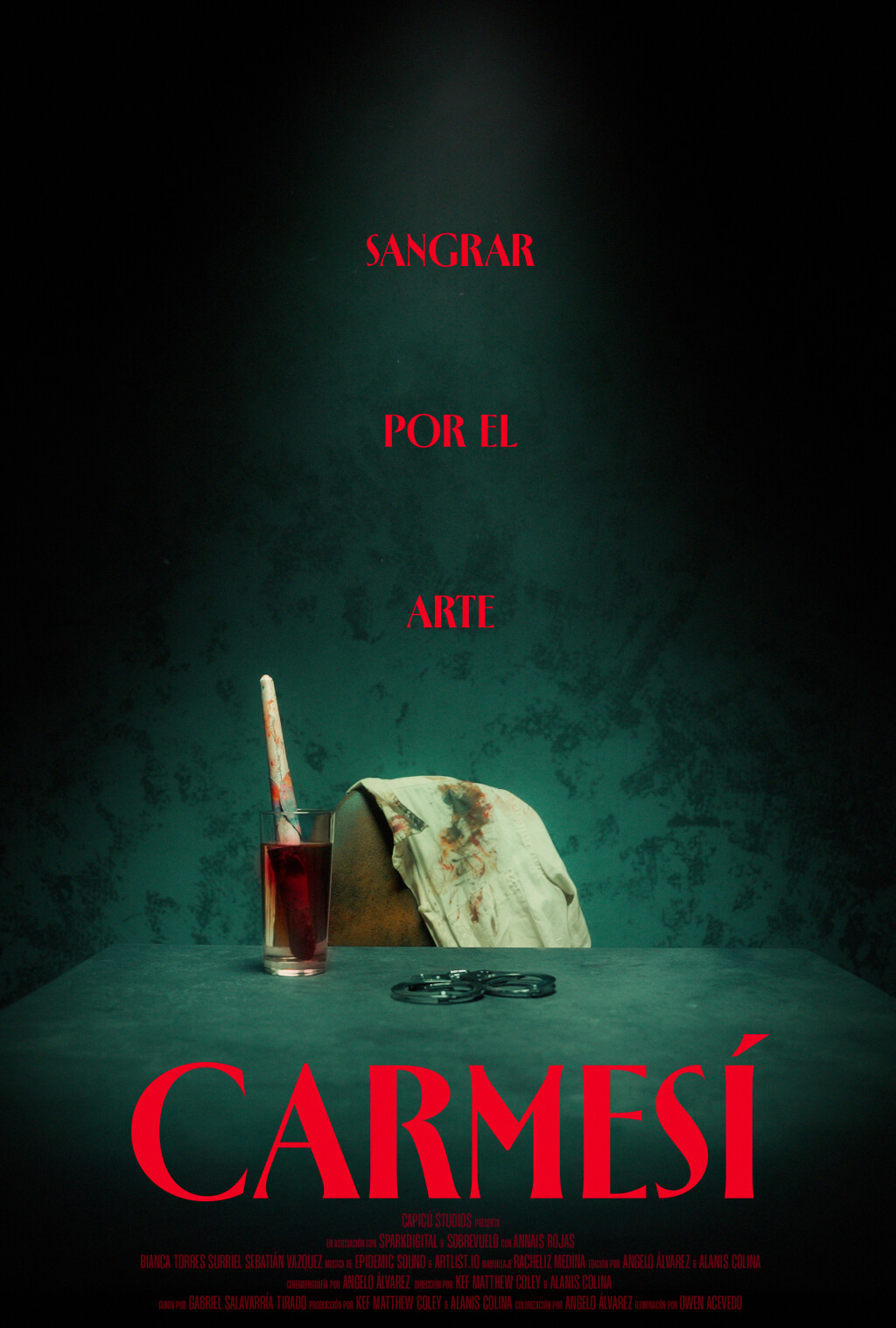 Filmposter for Carmesí